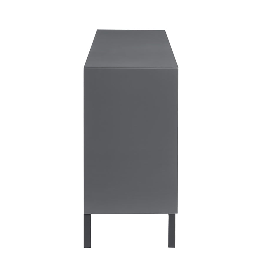 Nova Large Sideboard with Drawers - Charcoal