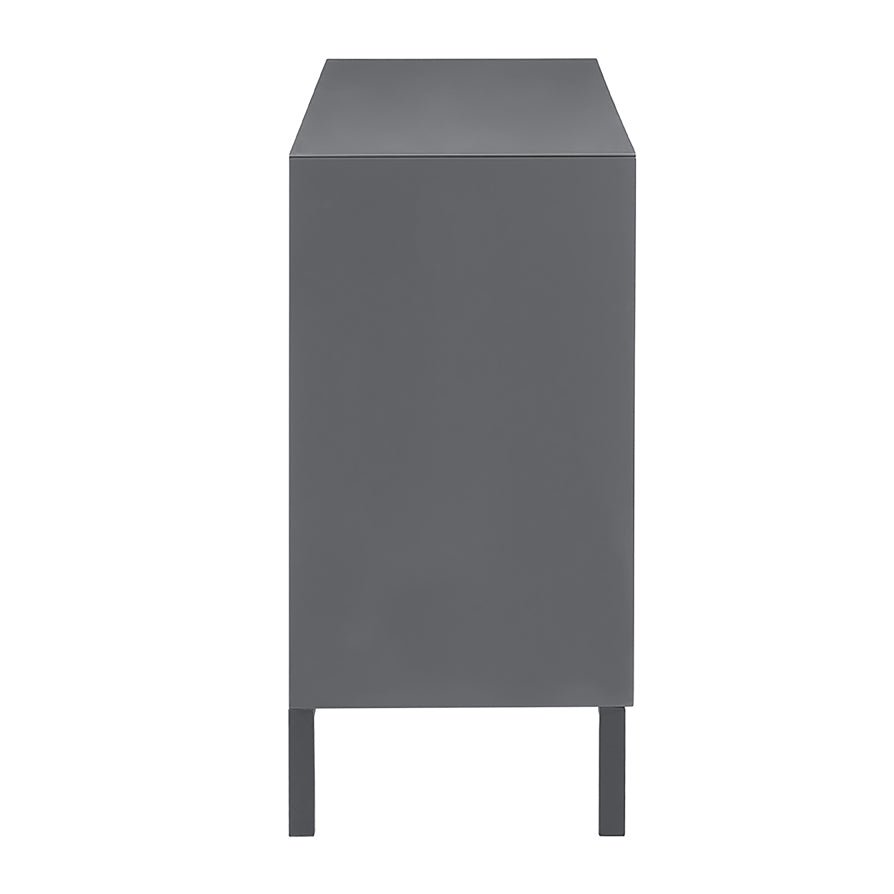 Nova Small Sideboard with Drawers - Charcoal