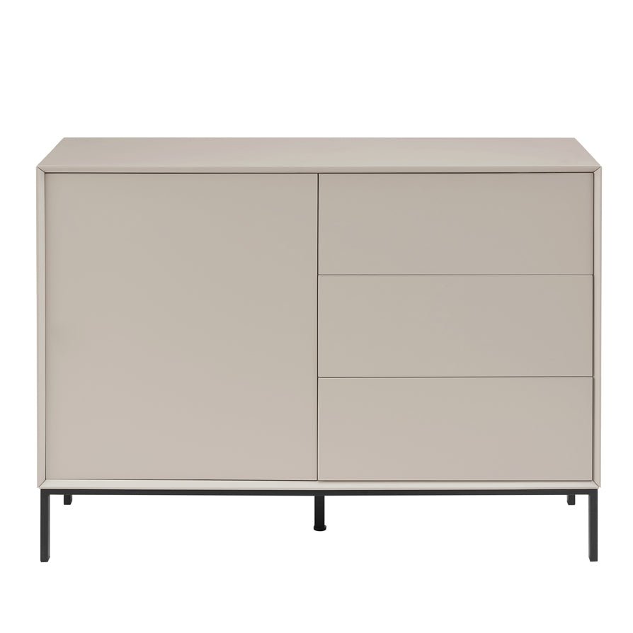 Nova Small Sideboard with Drawers - Taupe