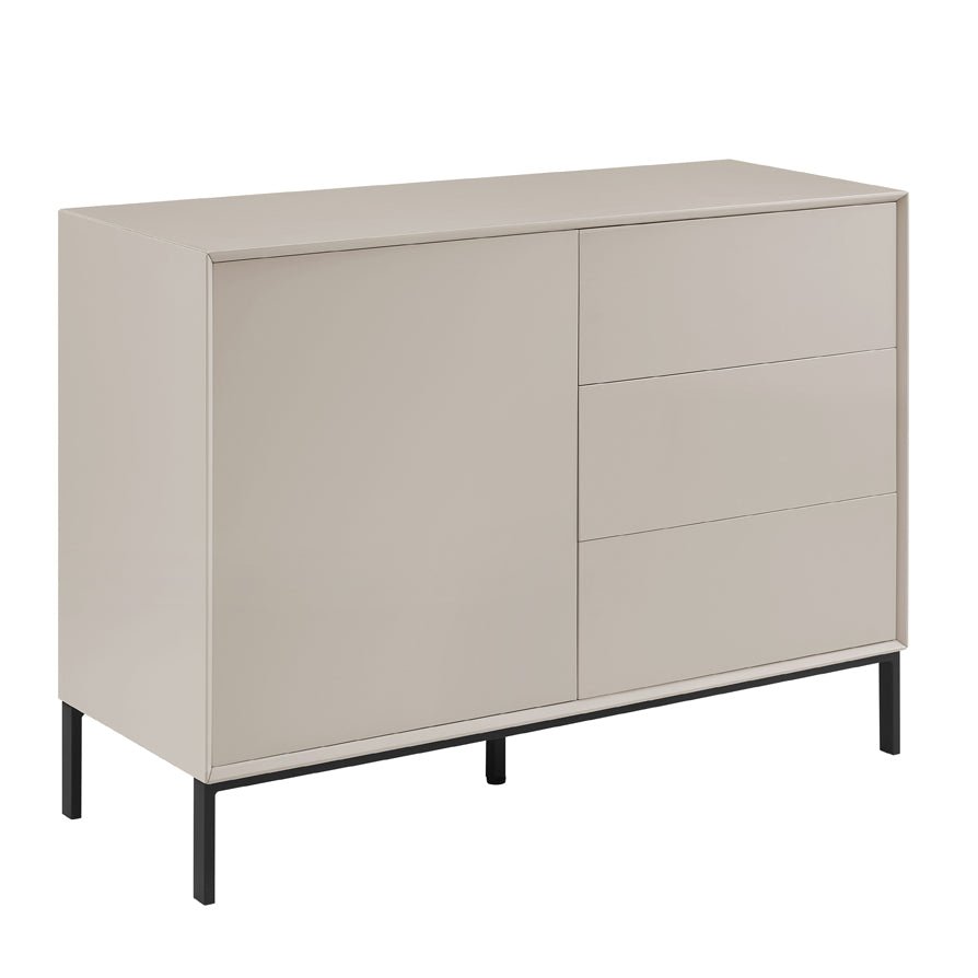 Nova Small Sideboard with Drawers - Taupe