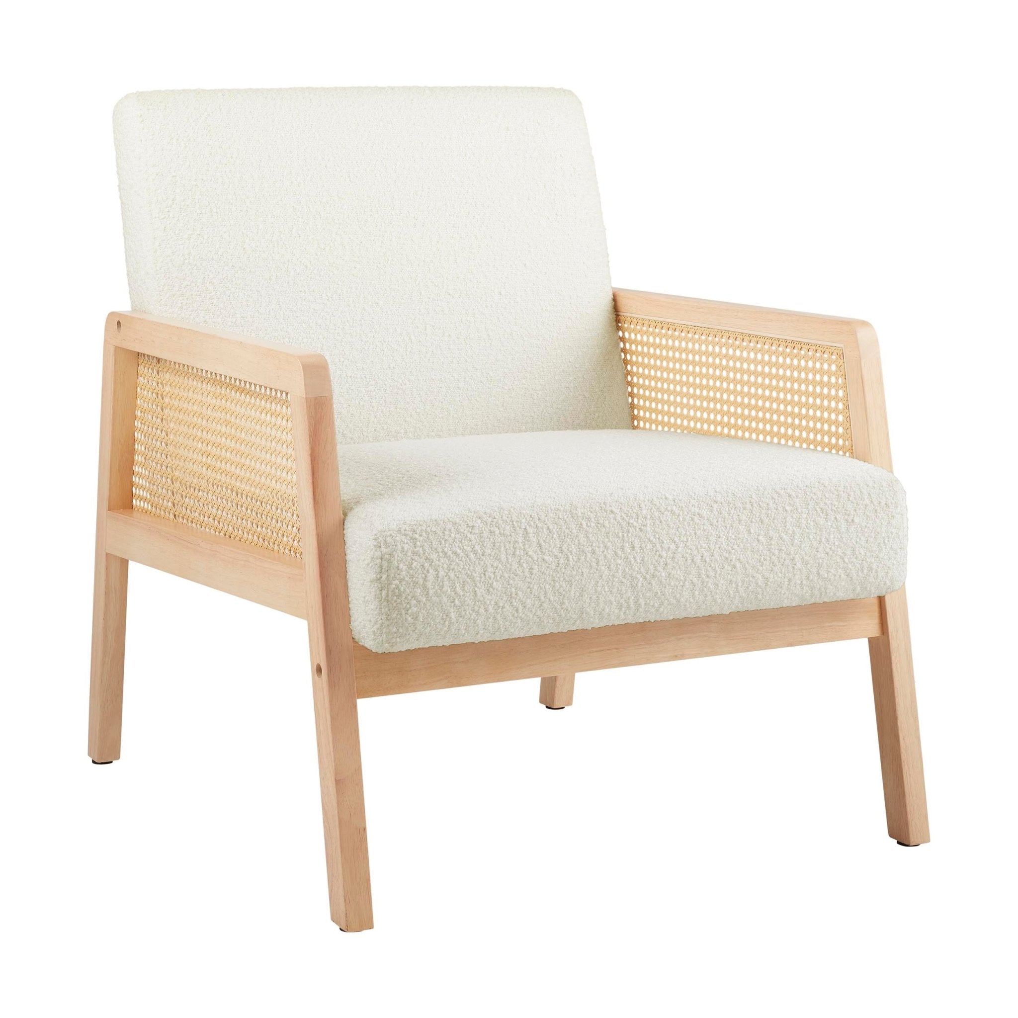 Orla Accent Chair - Boucle Ivory