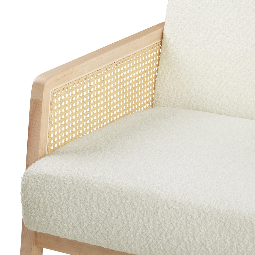 Orla Accent Chair - Boucle Ivory