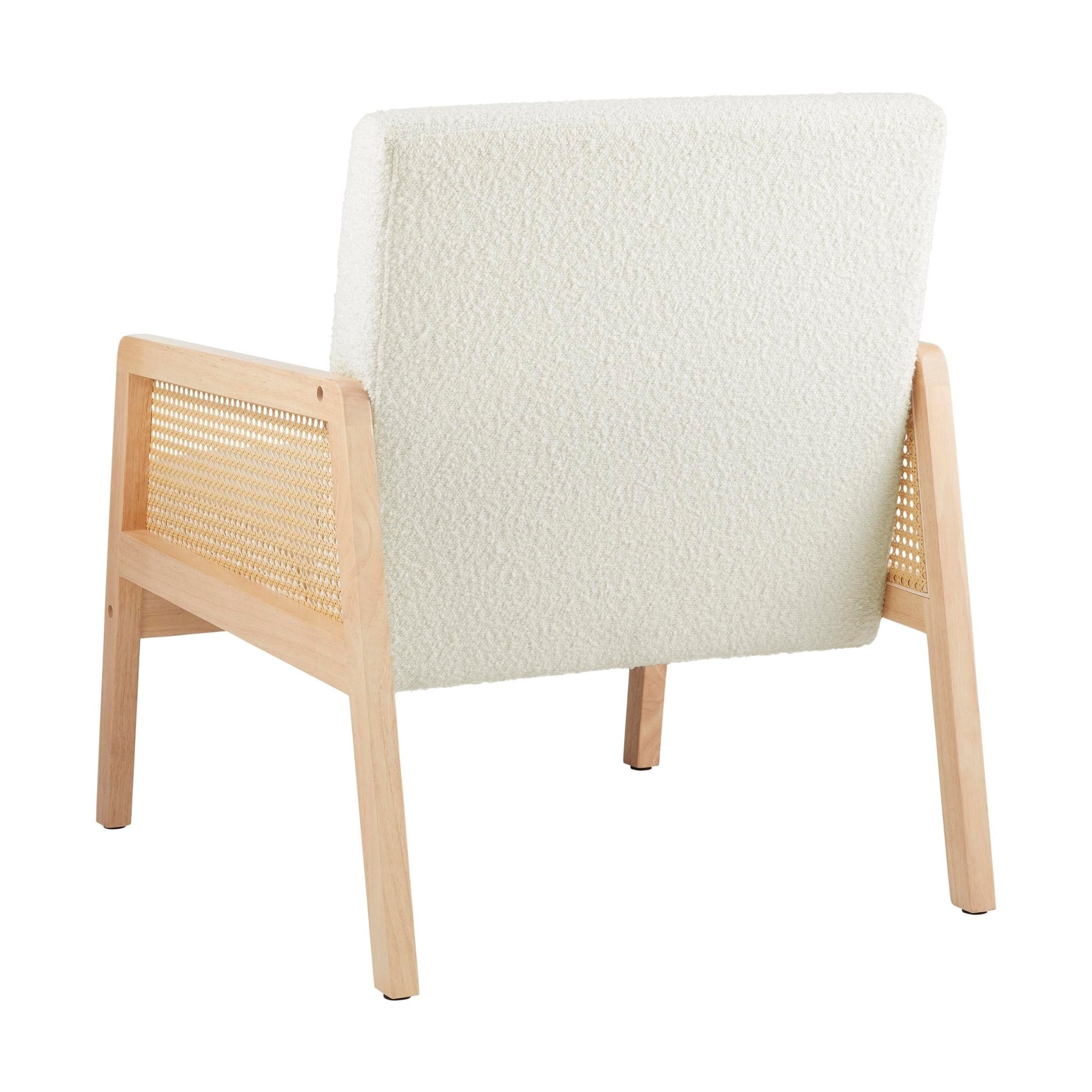 Orla Accent Chair - Boucle Ivory