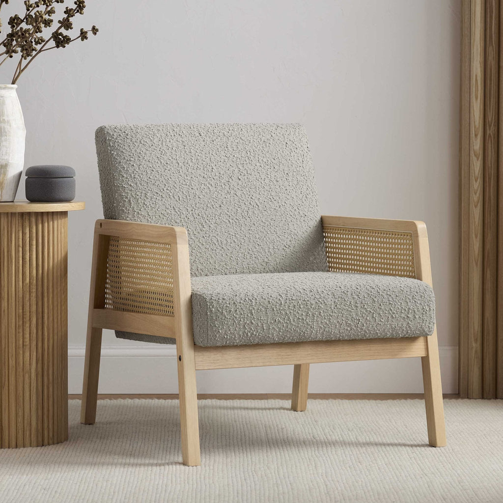 Orla Accent Chair - Boucle Taupe