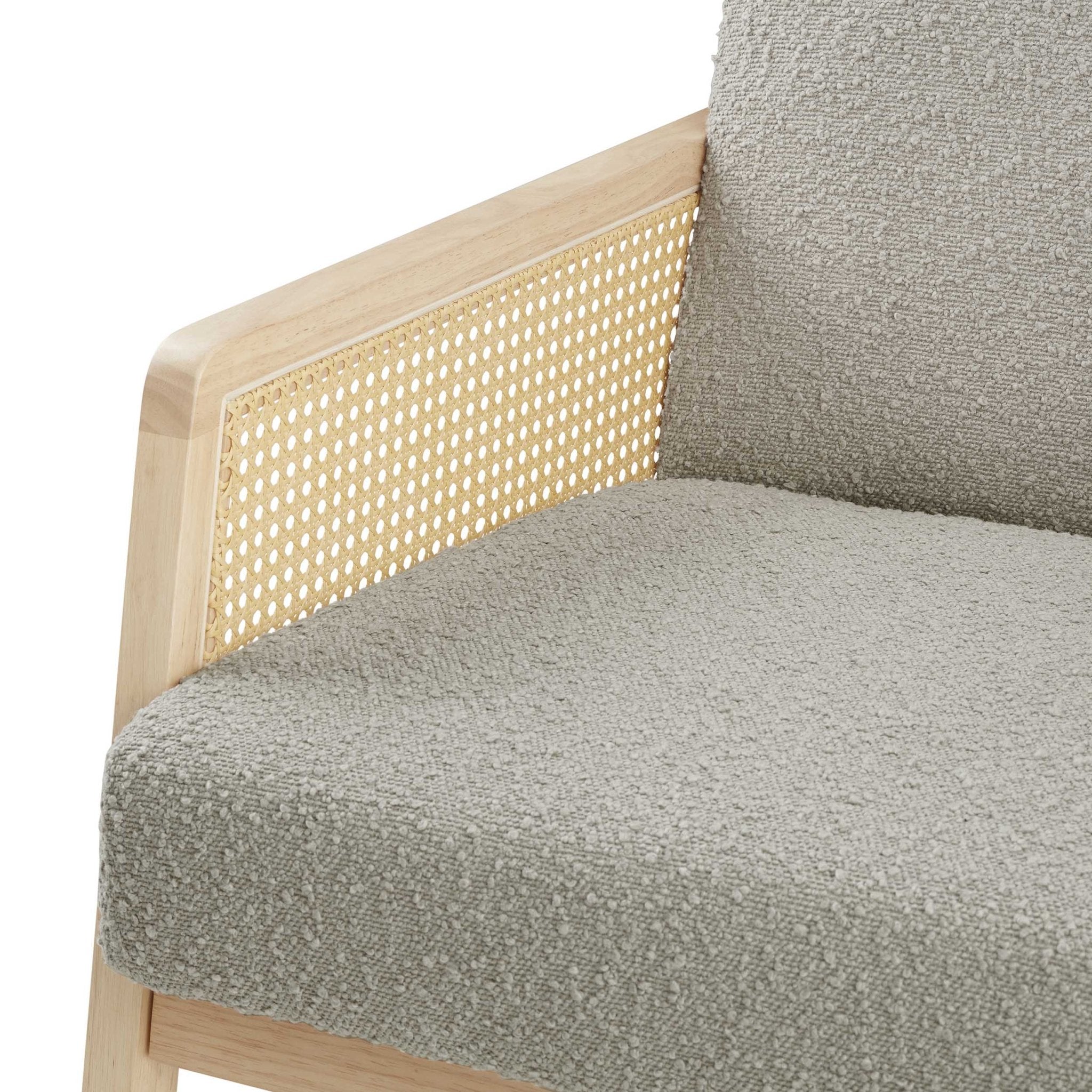 Orla Accent Chair - Boucle Taupe