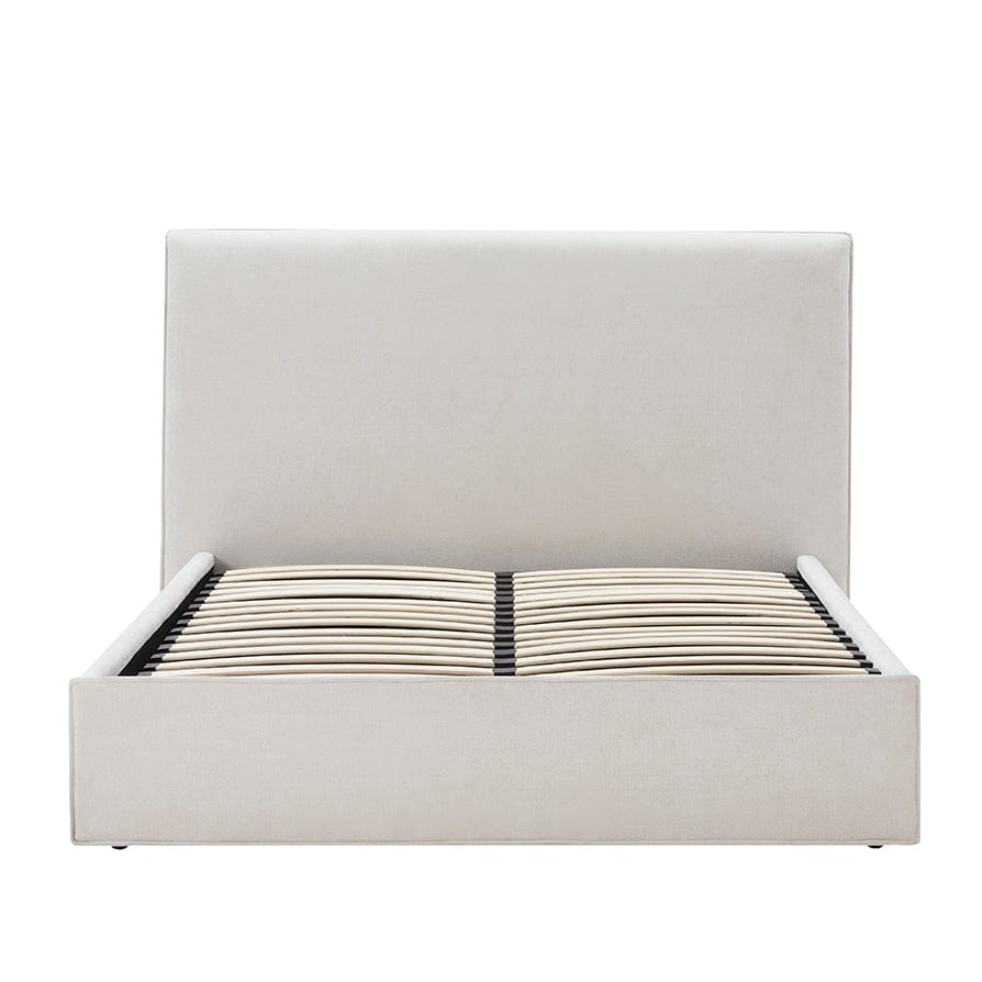 Oslo Ottoman Storage Bed - Ivory