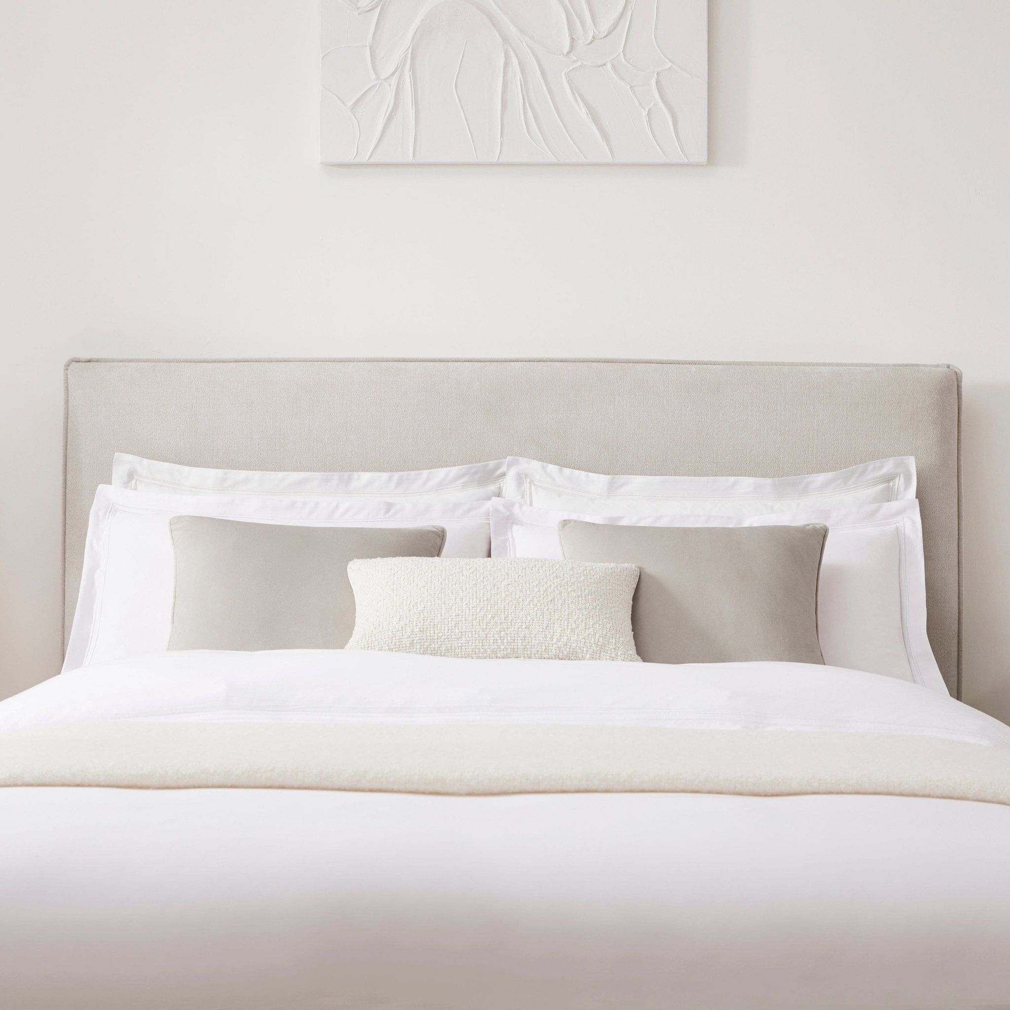 Oslo Ottoman Storage Bed - Ivory