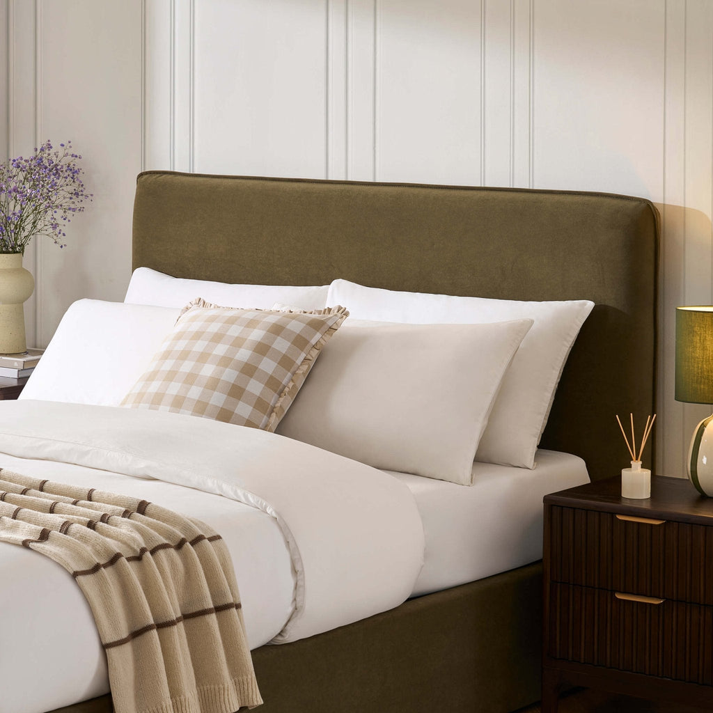 Oslo Ottoman Storage Bed - Olive