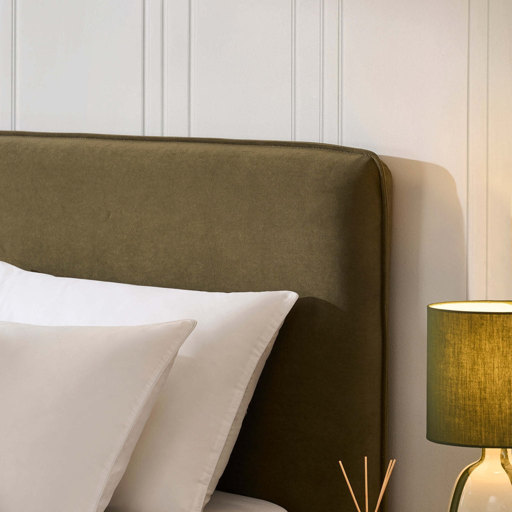 Oslo Ottoman Storage Bed - Olive