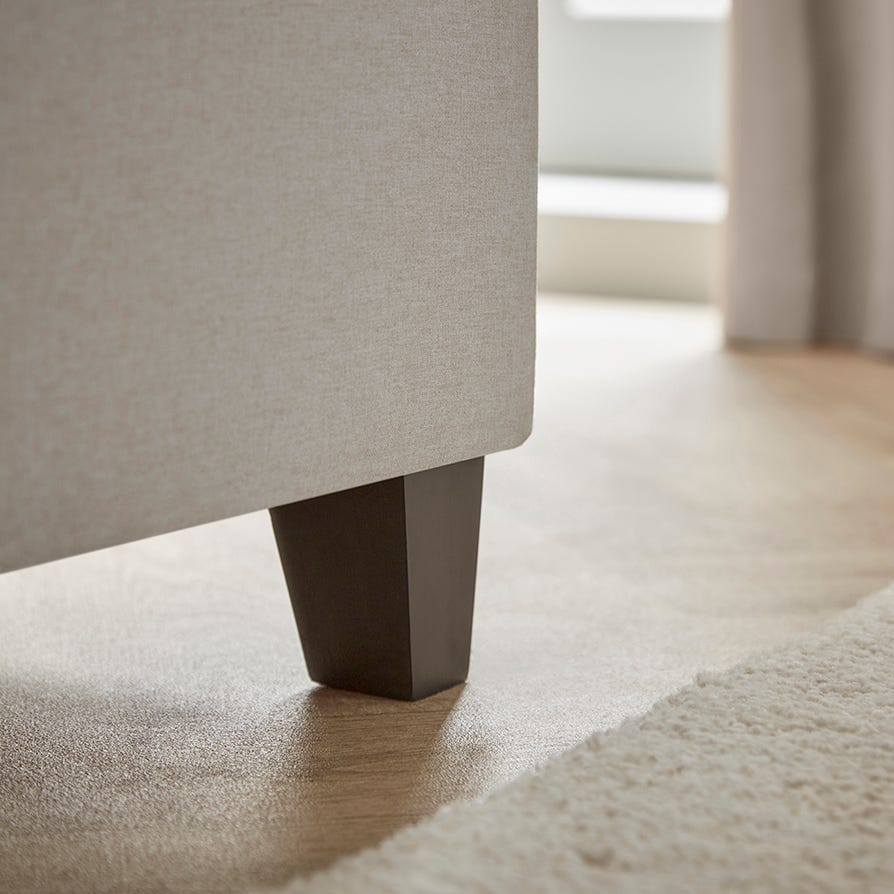 Windermere Storage Ottoman - Natural