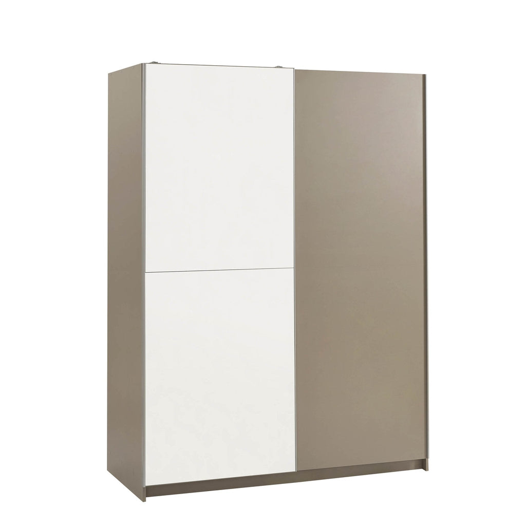 Penelope 150cm 2 Door Sliding Wardrobe - Taupe