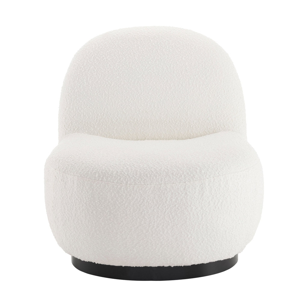 Peyton Accent Chair - Boucle Ivory