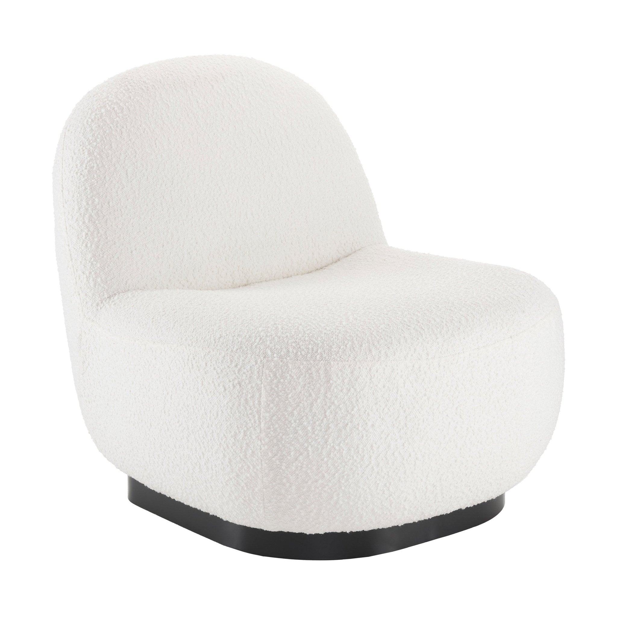 Peyton Accent Chair - Boucle Ivory