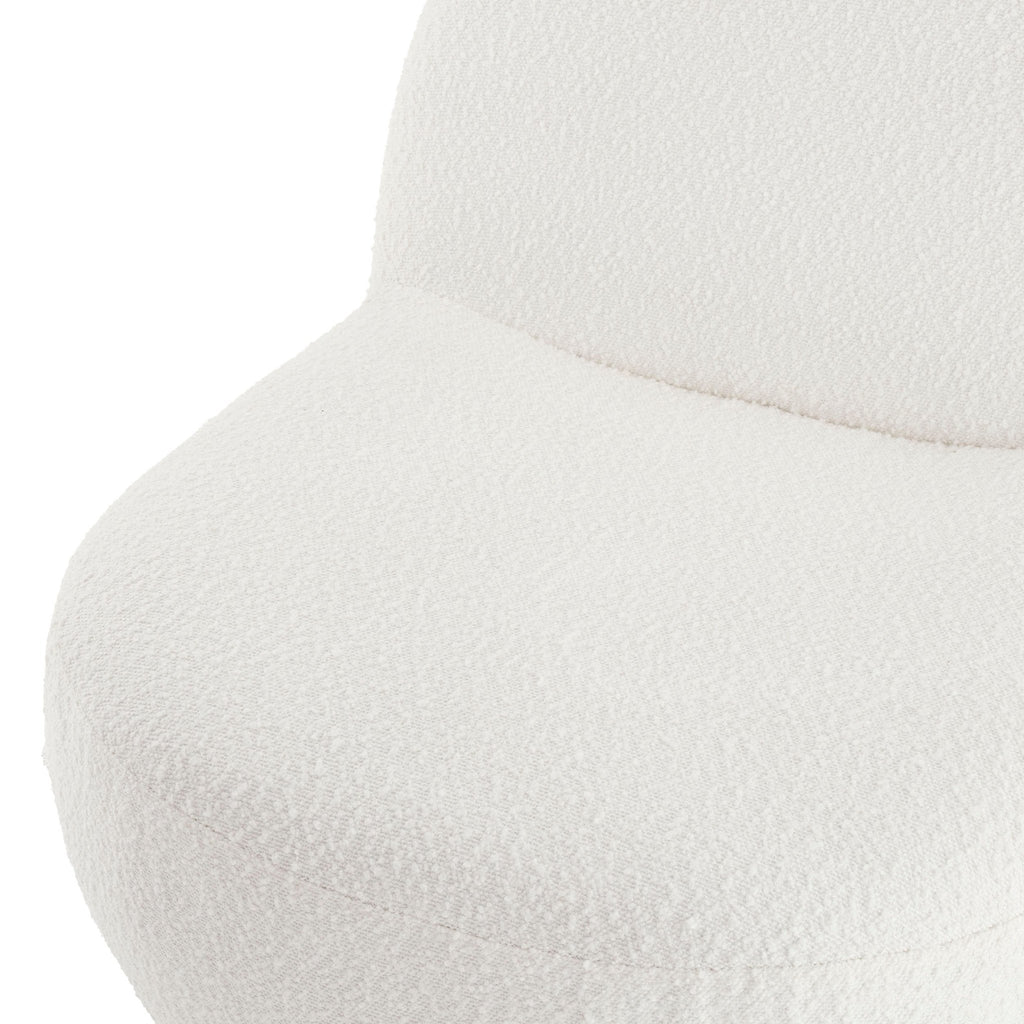 Peyton Accent Chair - Boucle Ivory