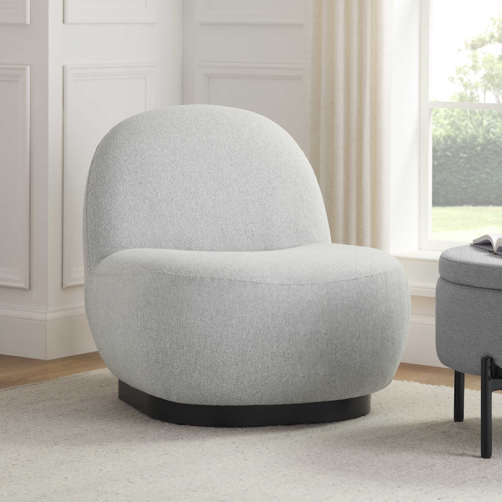 Peyton Accent Chair - Light Grey