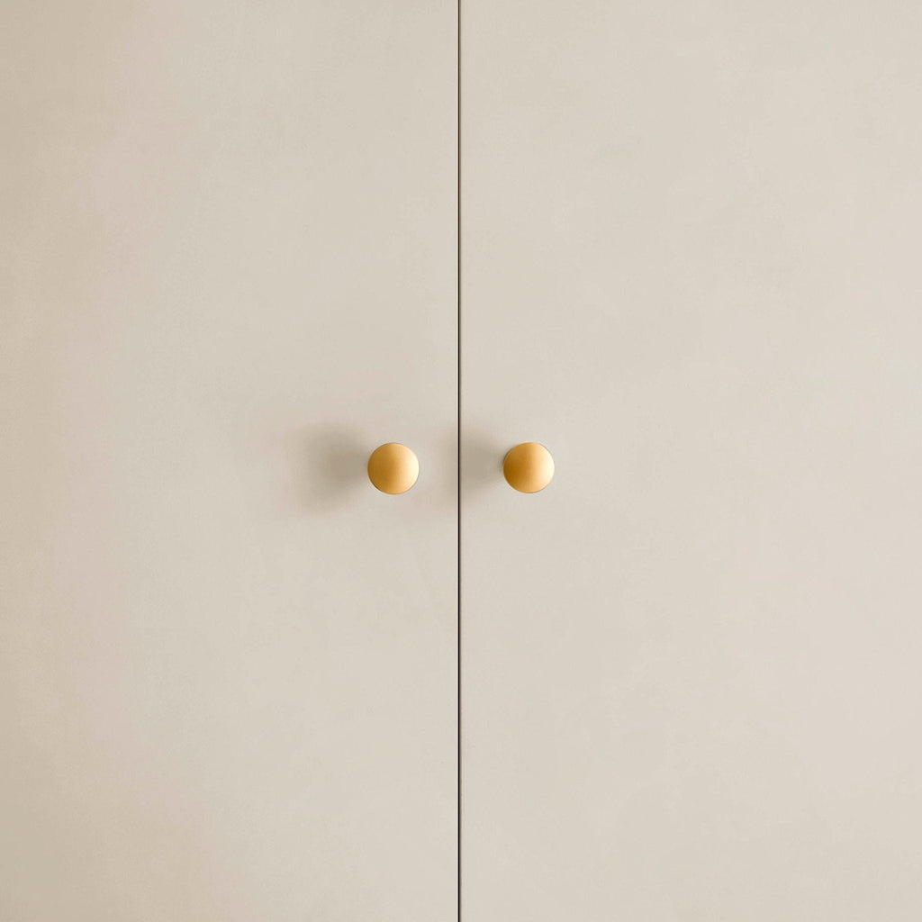 Poppy 2 Door Wardrobe with Drawer - Cream