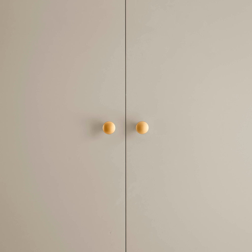 Poppy 2 Door Wardrobe with Drawer - Taupe
