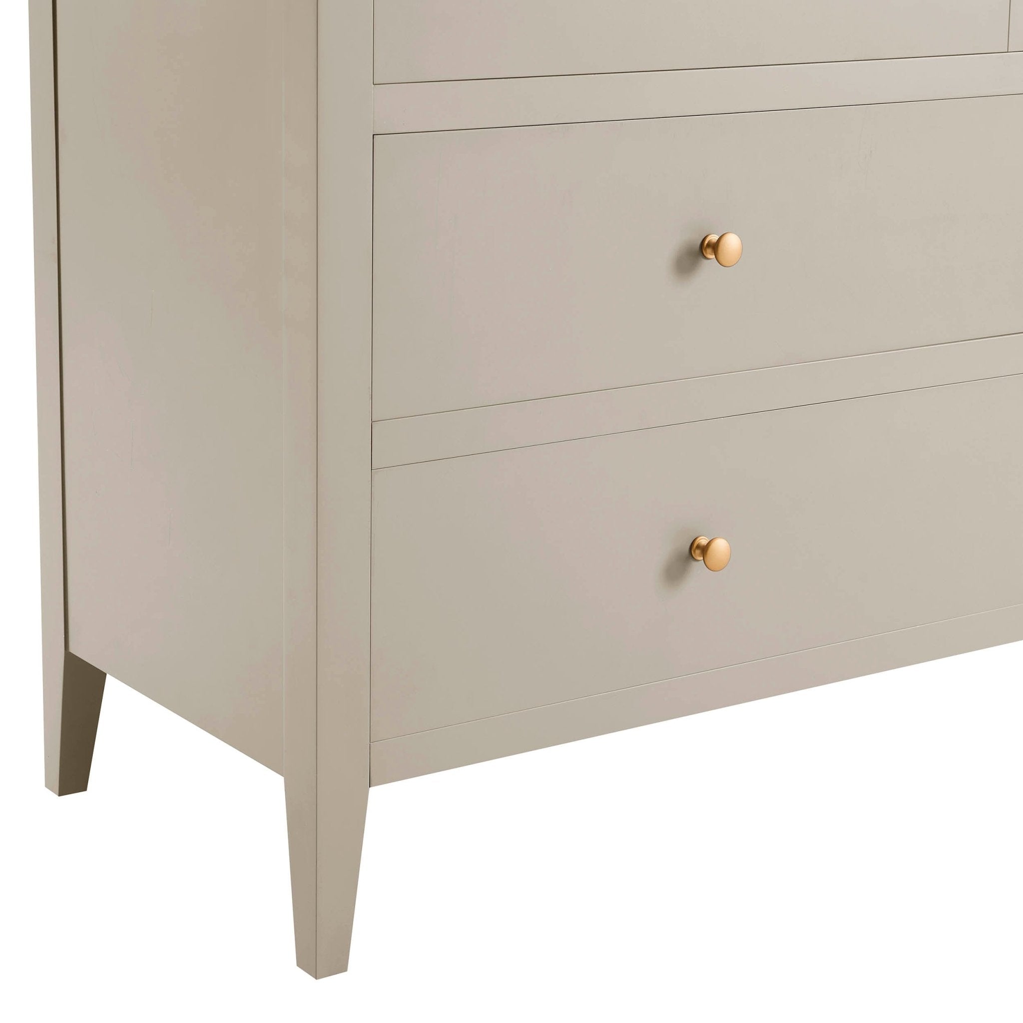 Poppy 4 Drawer Chest - Taupe
