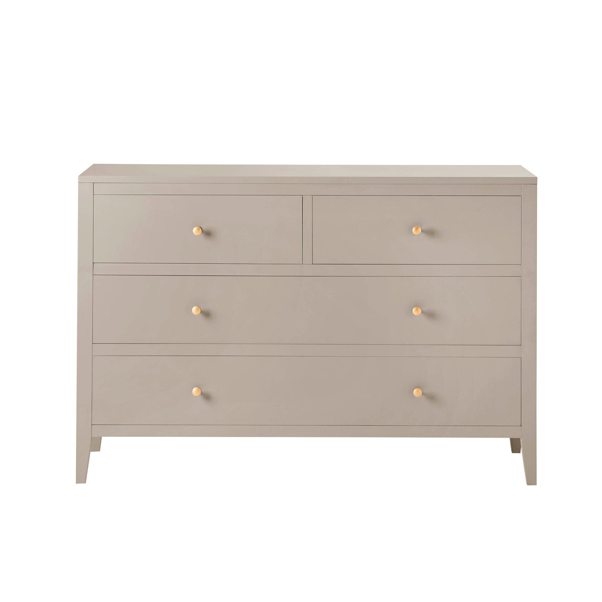 Poppy 4 Drawer Chest - Taupe
