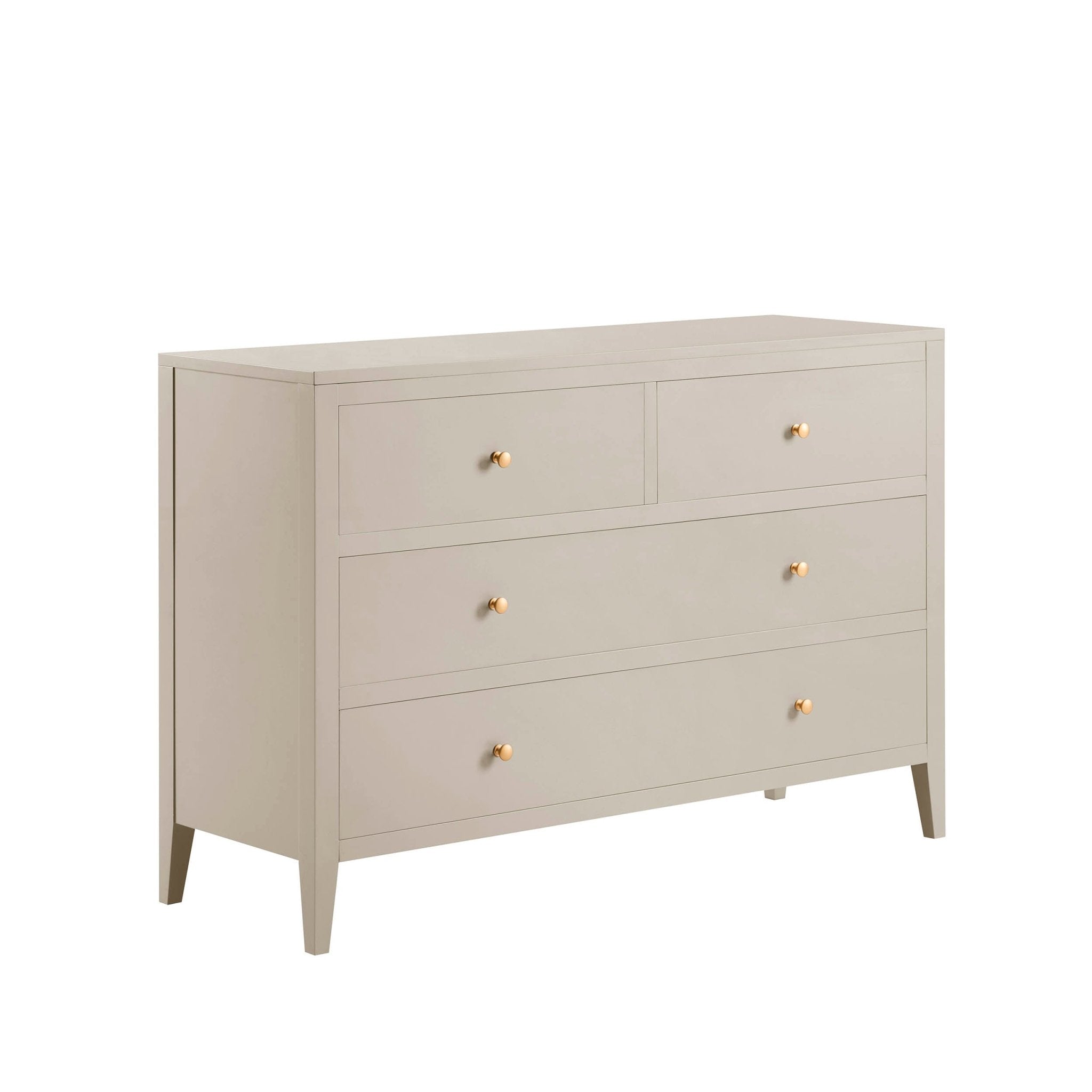 Poppy 4 Drawer Chest - Taupe
