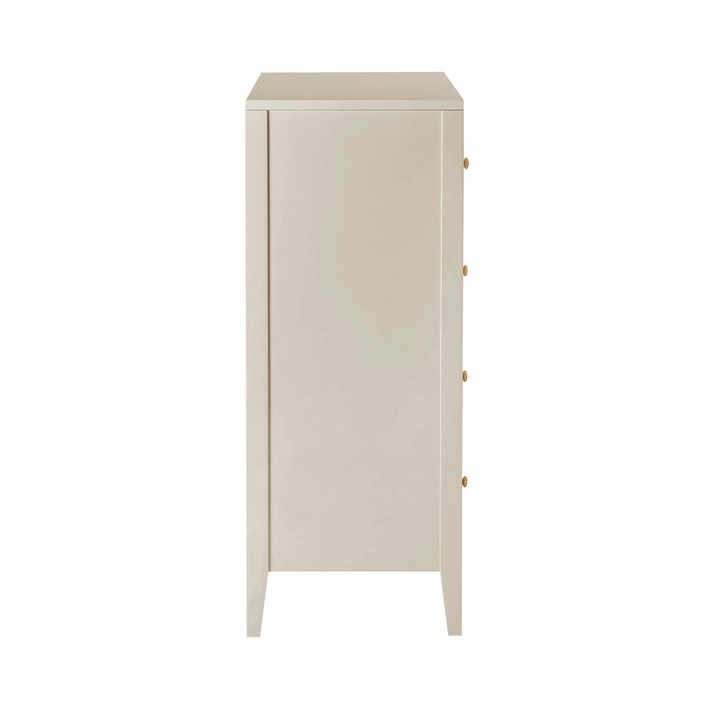Poppy 5 Drawer Chest - Cream