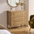Posy Bobbin 3 Drawer Chest - Light Wood