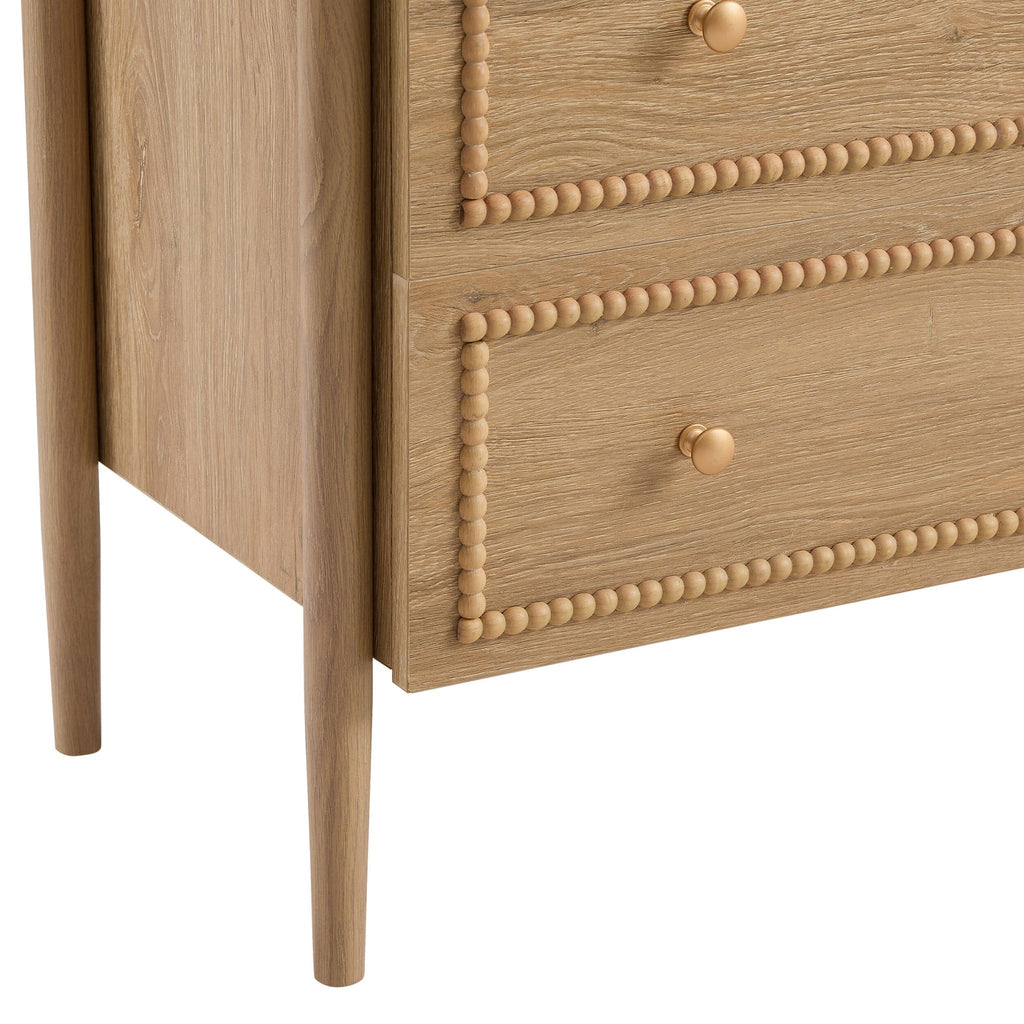 Posy Bobbin 3 Drawer Chest - Light Wood