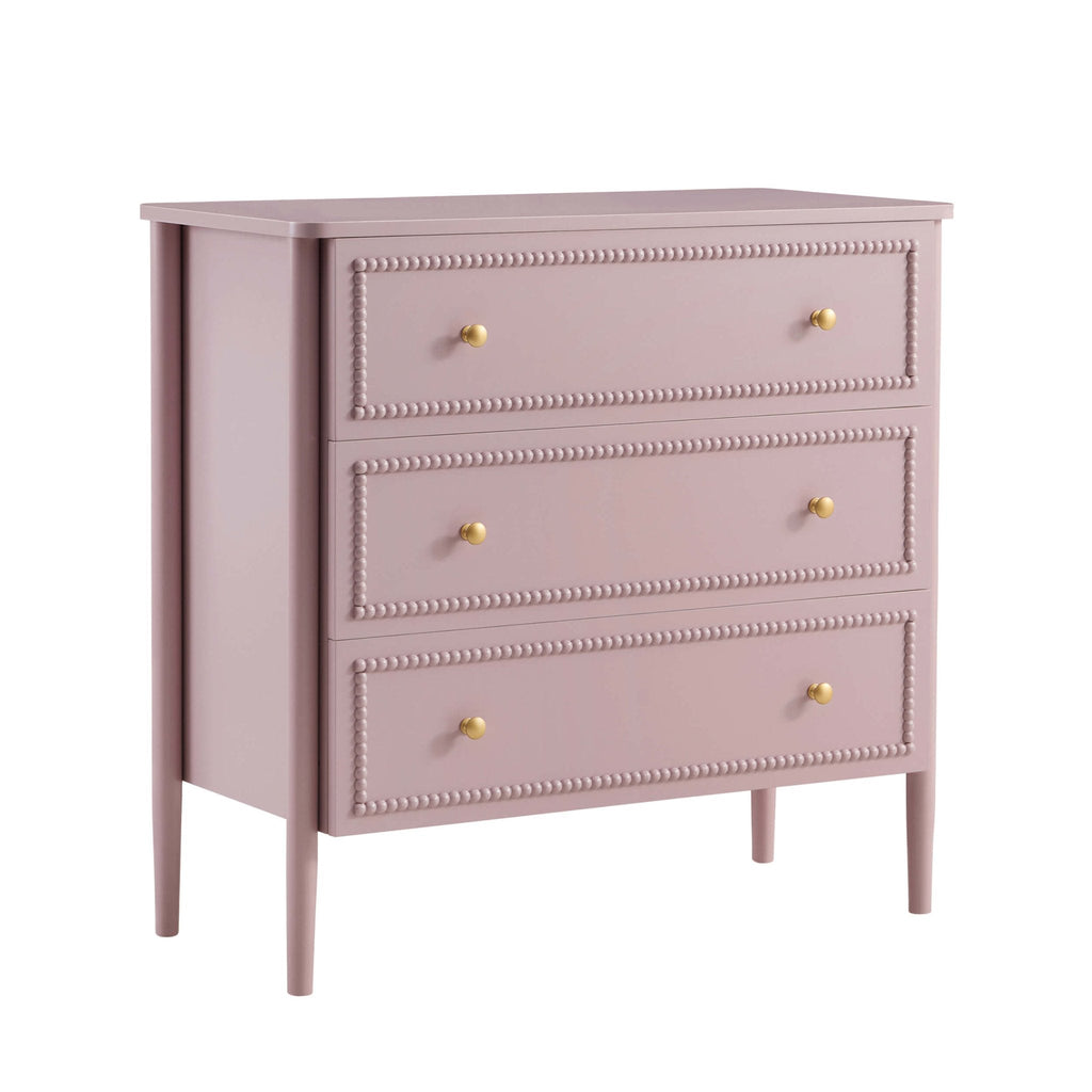 Posy Bobbin 3 Drawer Chest - Violet Ice