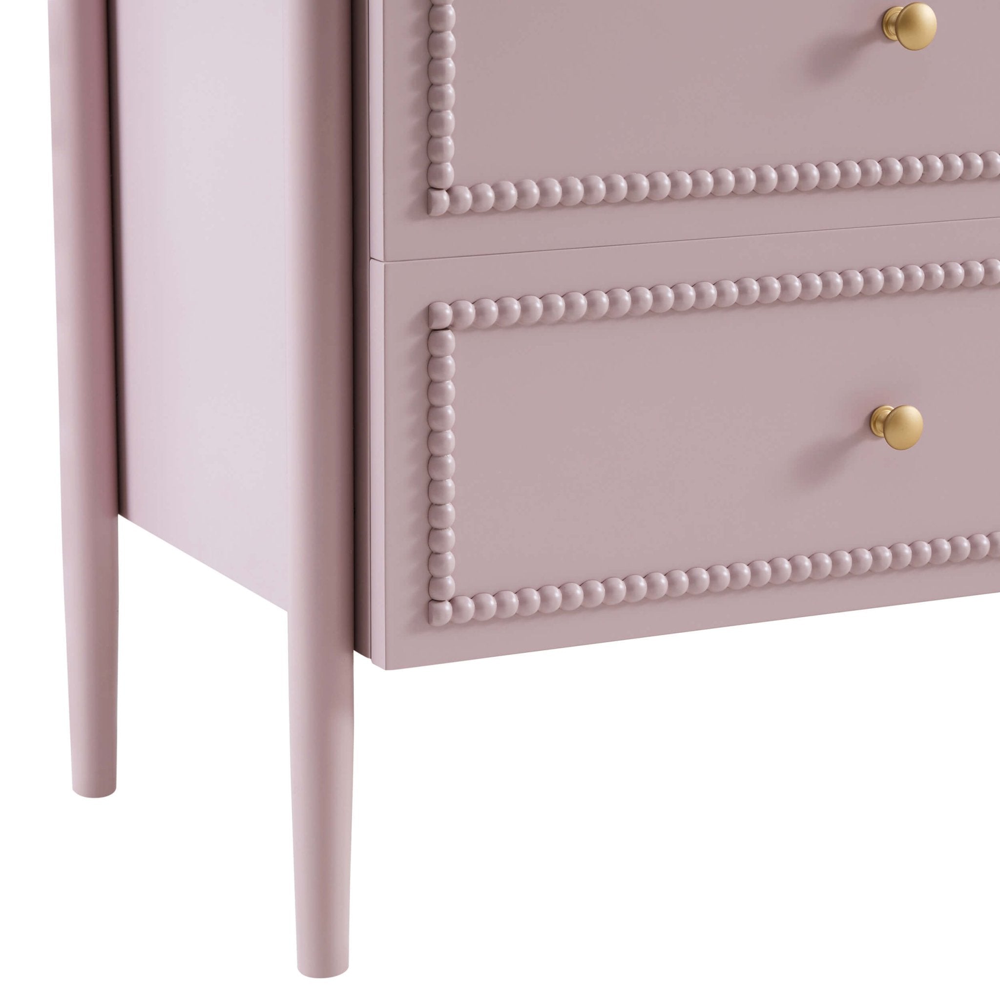 Posy Bobbin 6 Drawer Chest - Violet Ice