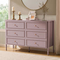Posy Bobbin 6 Drawer Chest - Violet Ice