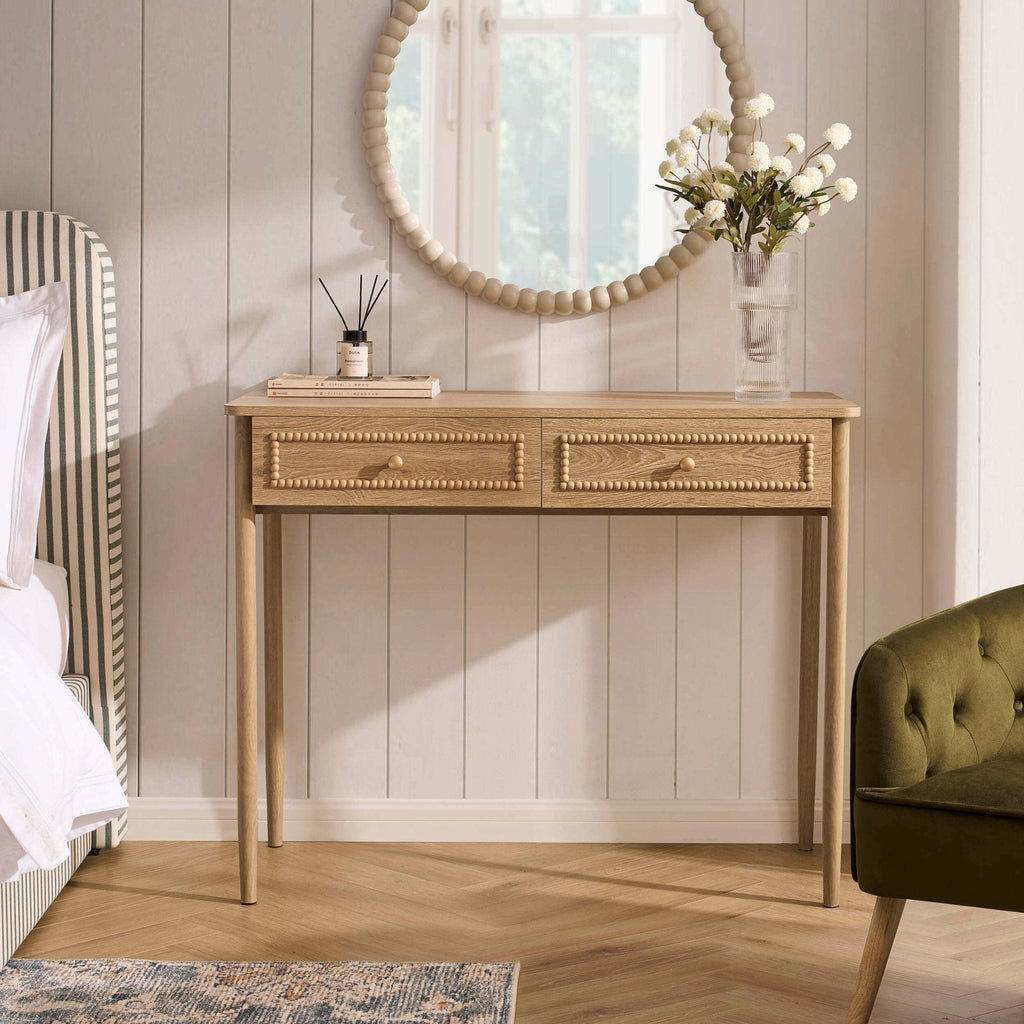 Posy Bobbin Dressing Table - Light Wood