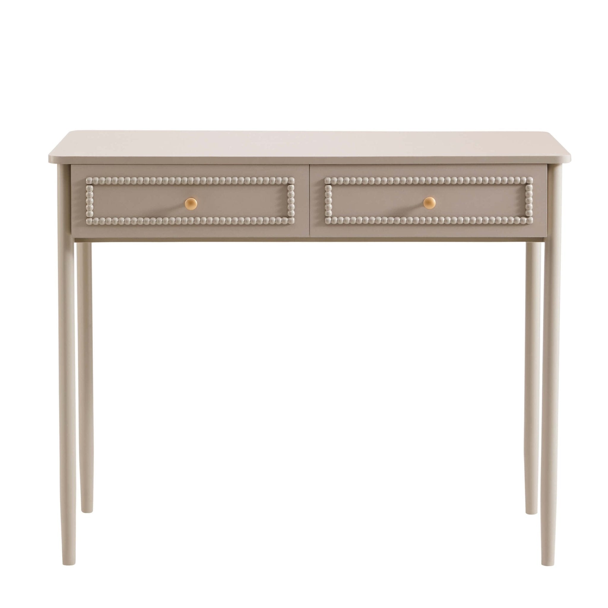 Posy Bobbin Dressing Table - Taupe