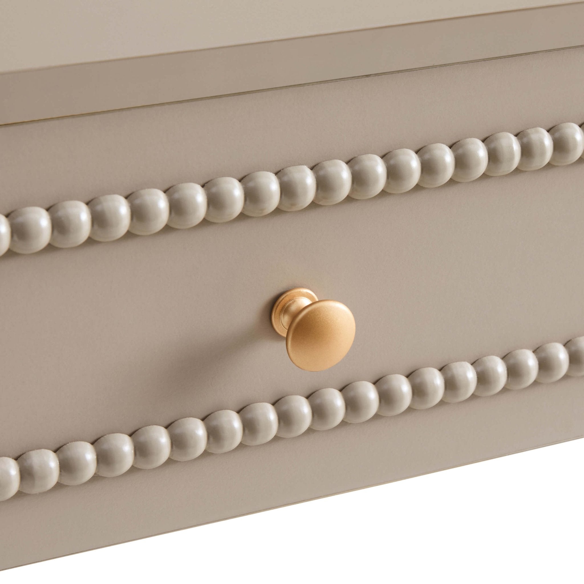 Posy Bobbin Dressing Table - Taupe