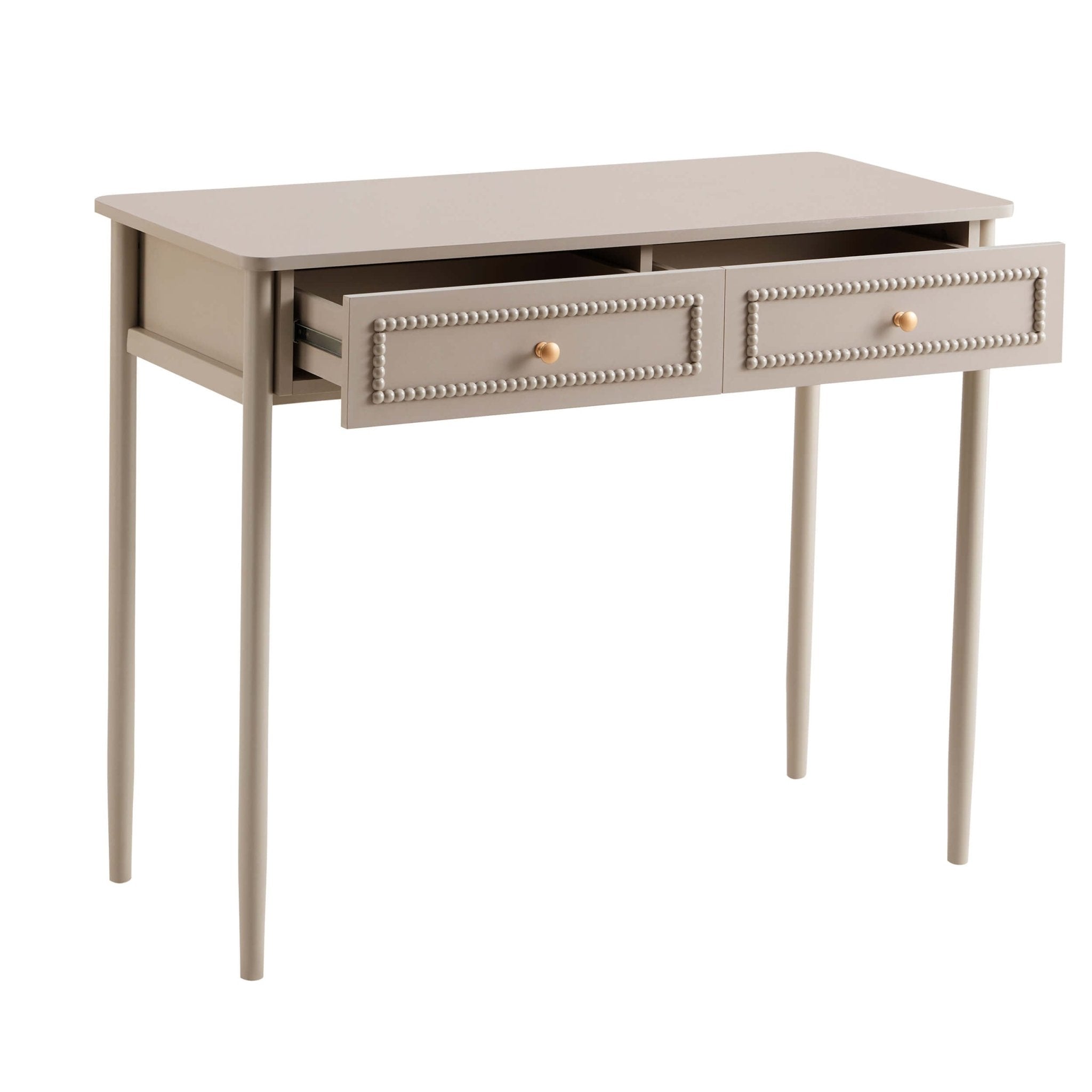 Posy Bobbin Dressing Table - Taupe