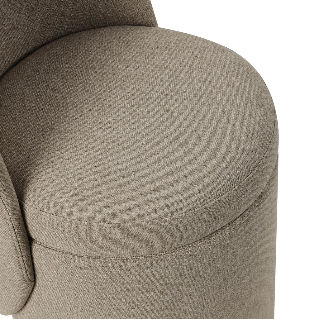 Primrose Dressing Table Storage Stool - Oatmeal