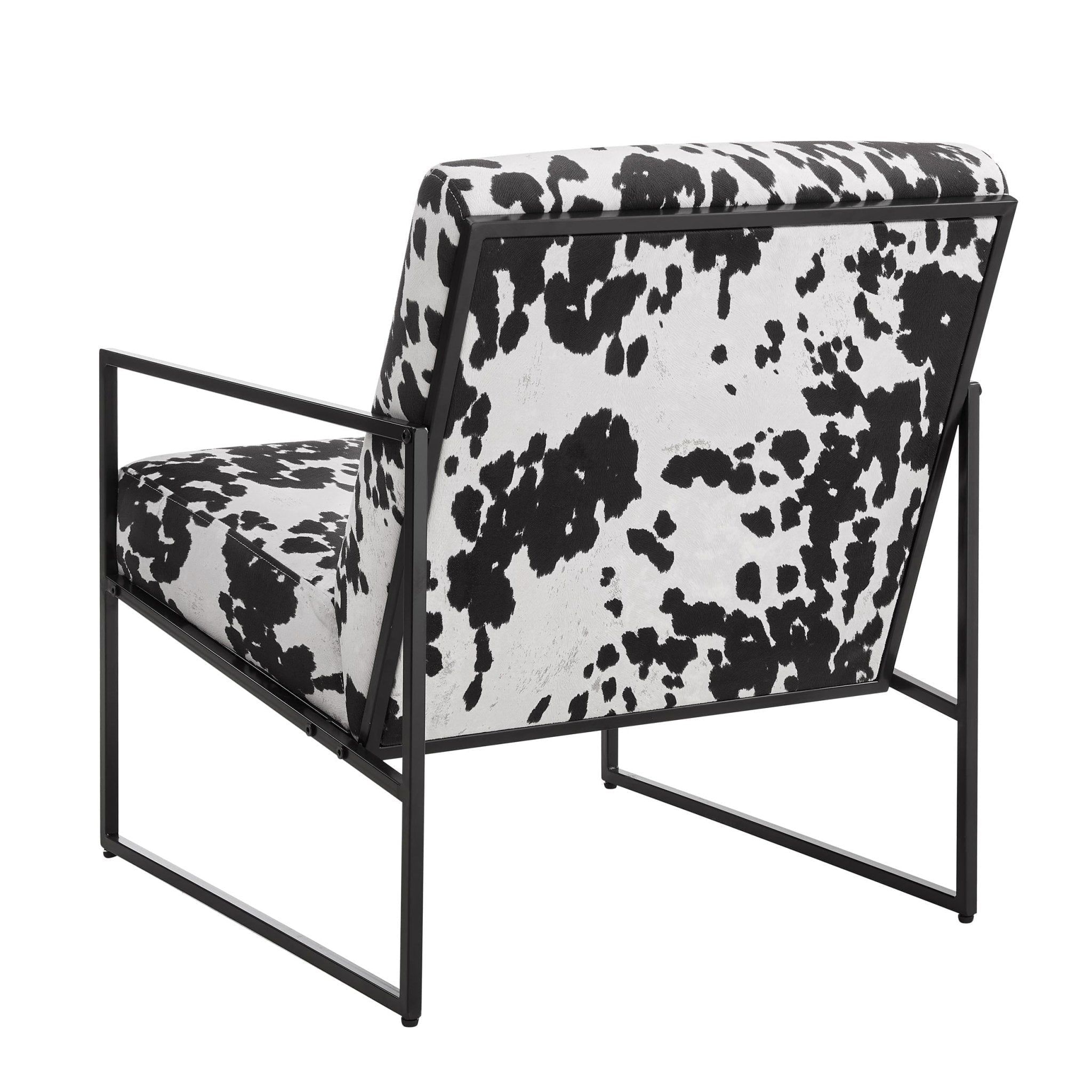 Rae Accent Chair - Cow Print