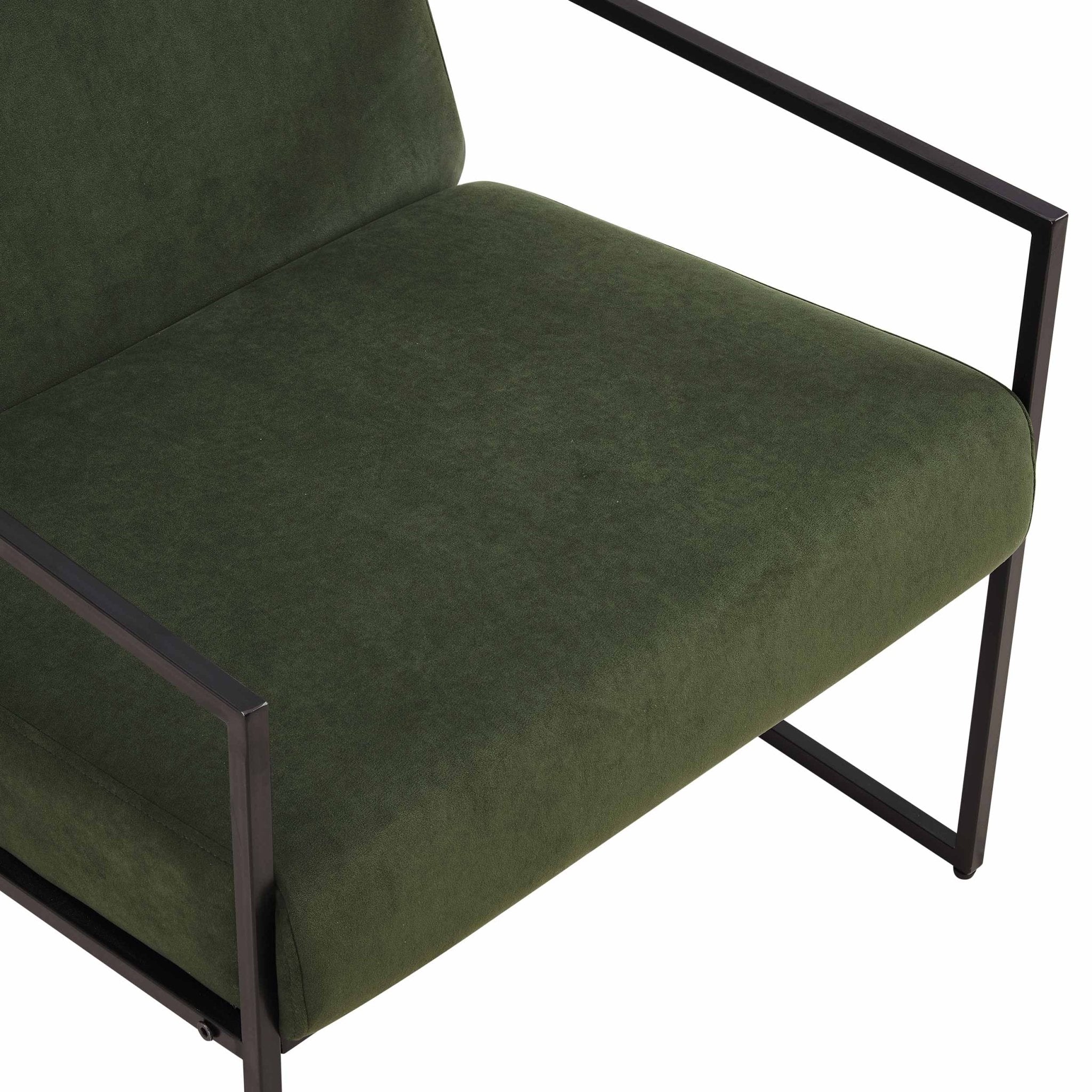 Rae Accent Chair - Dark Olive
