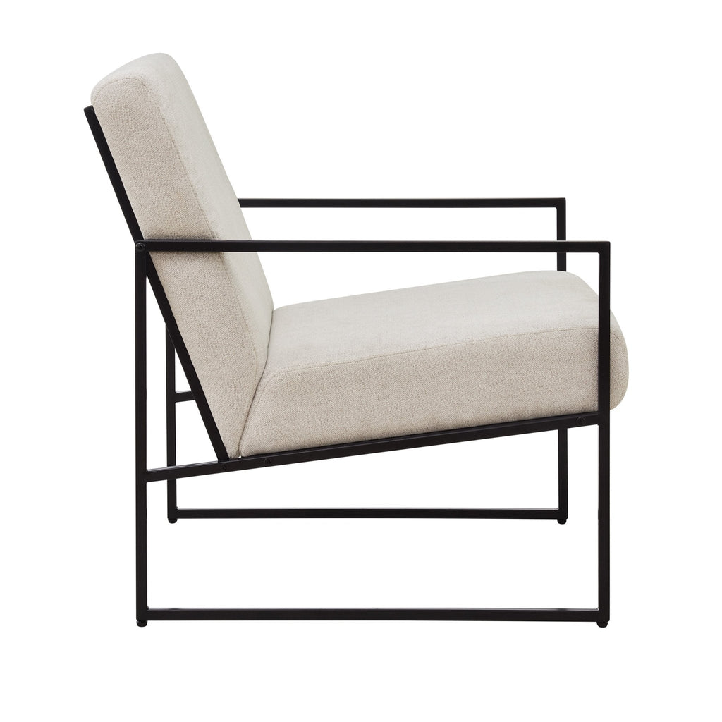 Rae Accent Chair - Light Beige