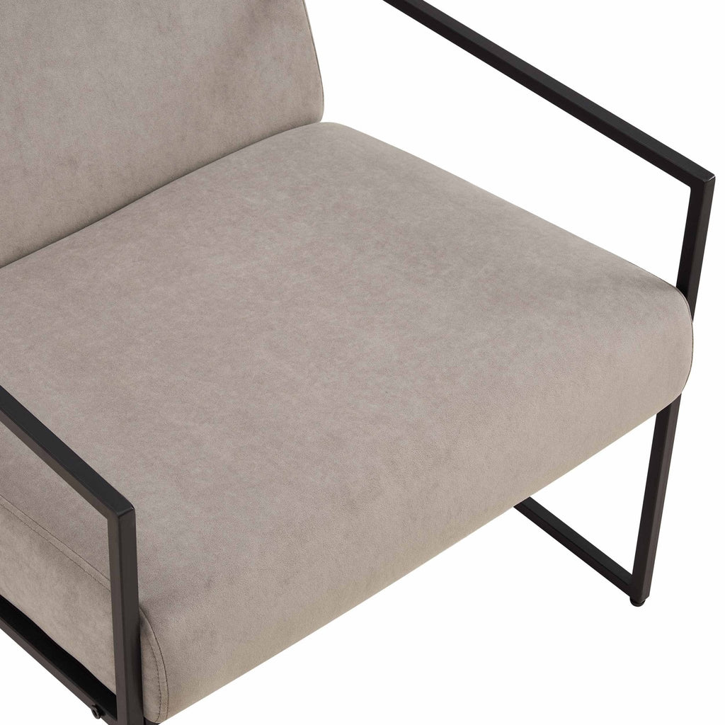 Rae Accent Chair - Taupe