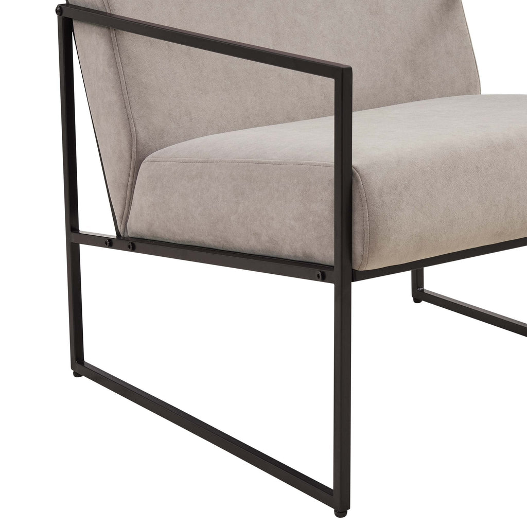 Rae Accent Chair - Taupe