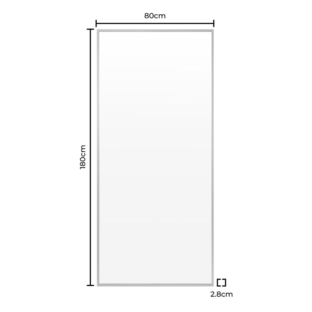 Rectangle Full Length Mirror - Gold