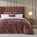 Madison Ottoman Storage Bed - Mauve