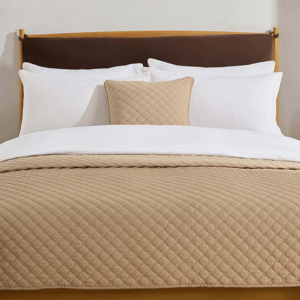 Rotterdam Light Wood Bed Frame - Cappuccino