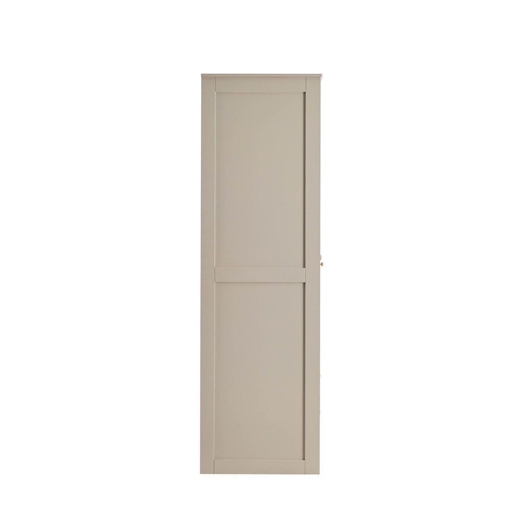 Ruby 3 Door Wardrobe with Drawers - Taupe
