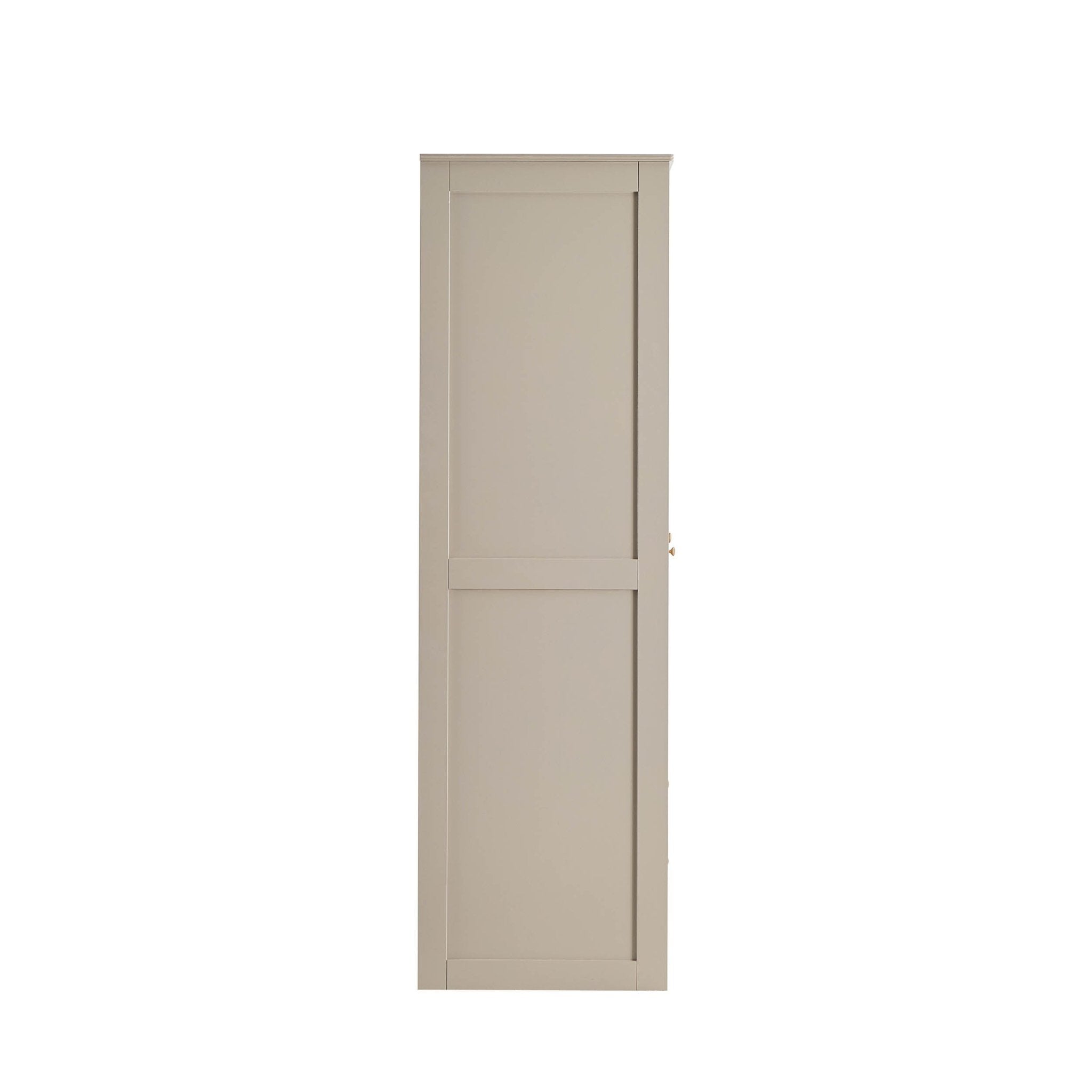 Ruby 3 Door Wardrobe with Drawers - Taupe