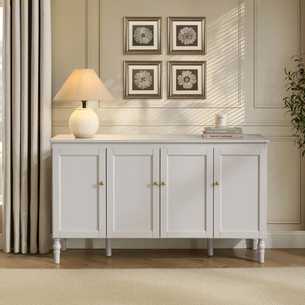 Ruby 4 Door Sideboard - Stone Grey
