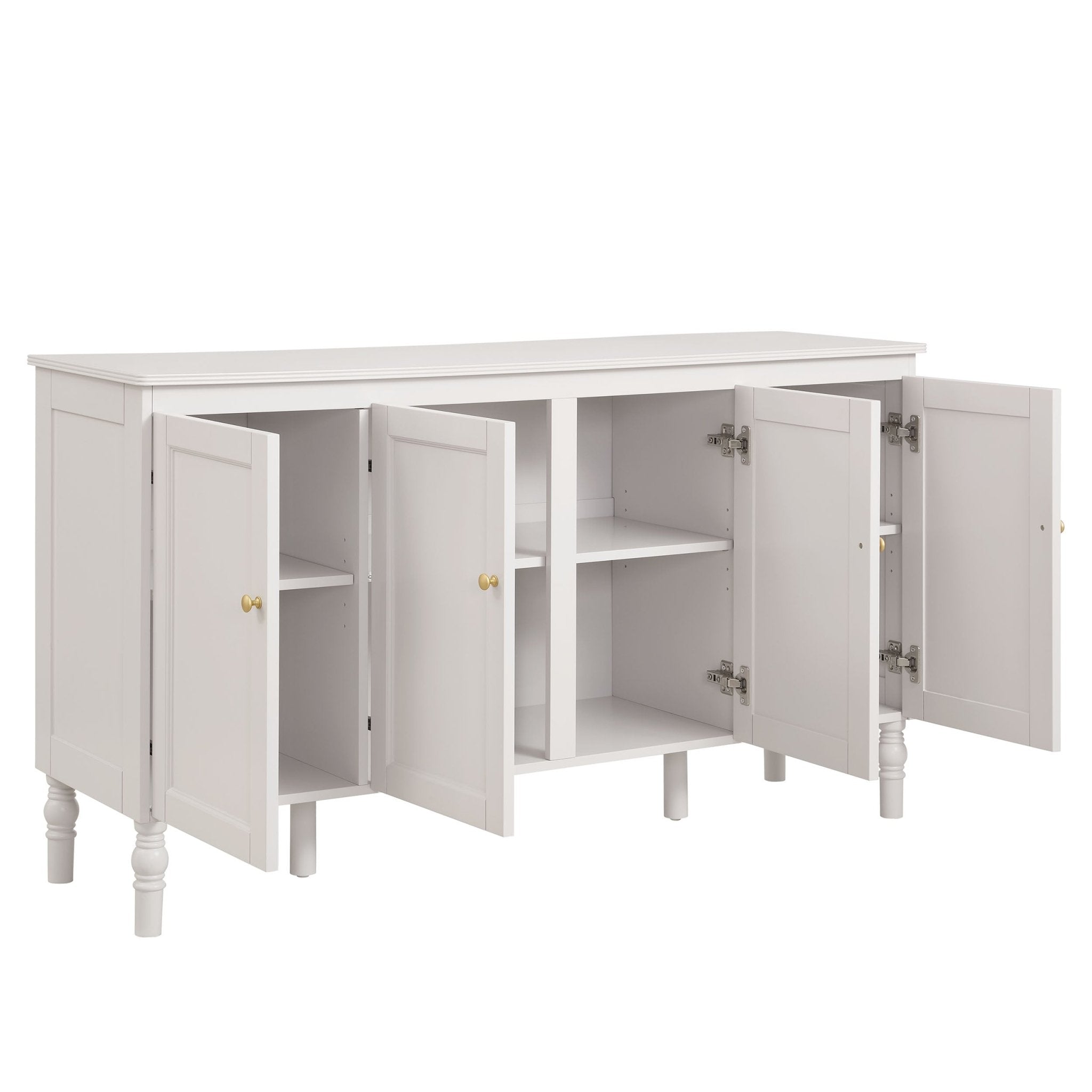 Ruby 4 Door Sideboard - Stone Grey
