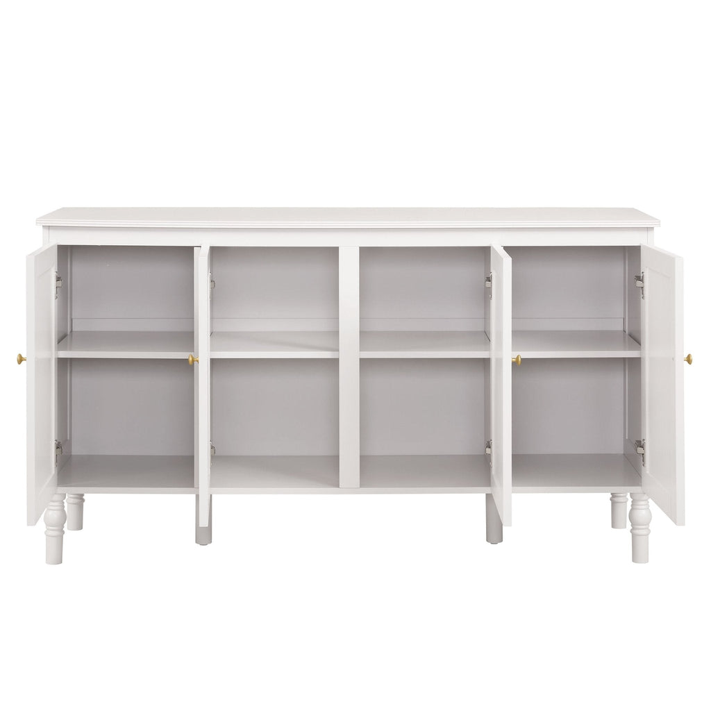 Ruby 4 Door Sideboard - Stone Grey