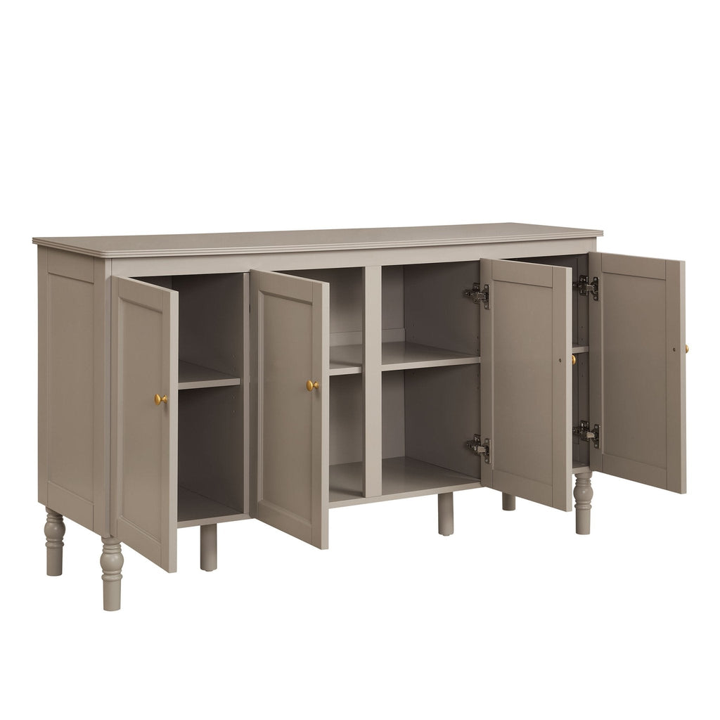 Ruby 4 Door Sideboard - Taupe