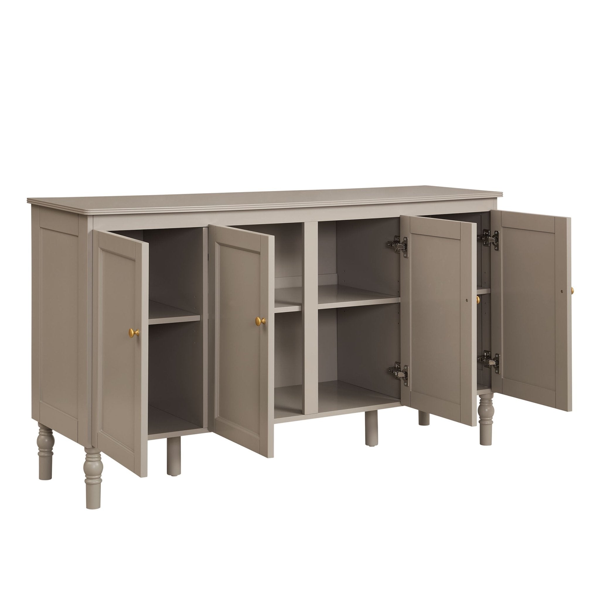 Ruby 4 Door Sideboard - Taupe